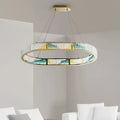 Boeseman's Colorful Chandelier - 1 Tier, Squoval  Warm Home View