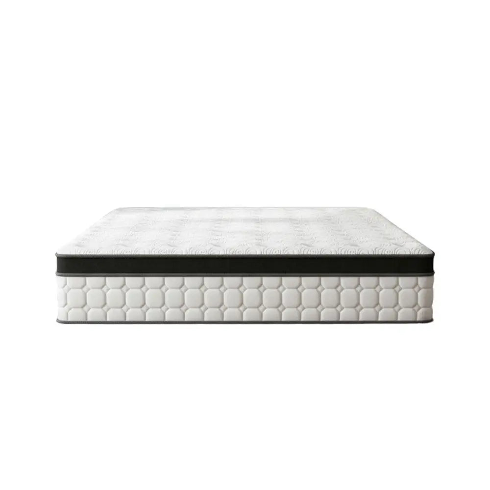 12" King Gel Memory Foam Hybrid Mattress  Warm Home View