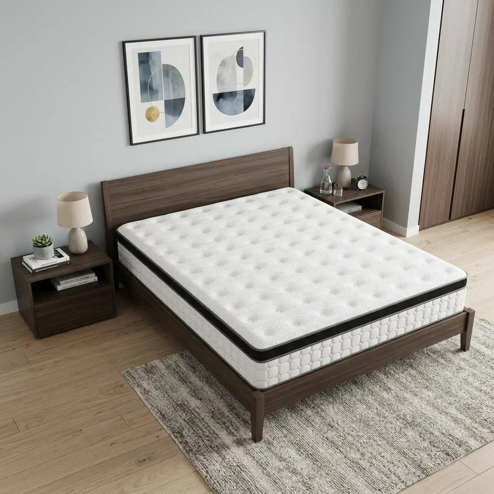 12" King Gel Memory Foam Hybrid Mattress  Warm Home View