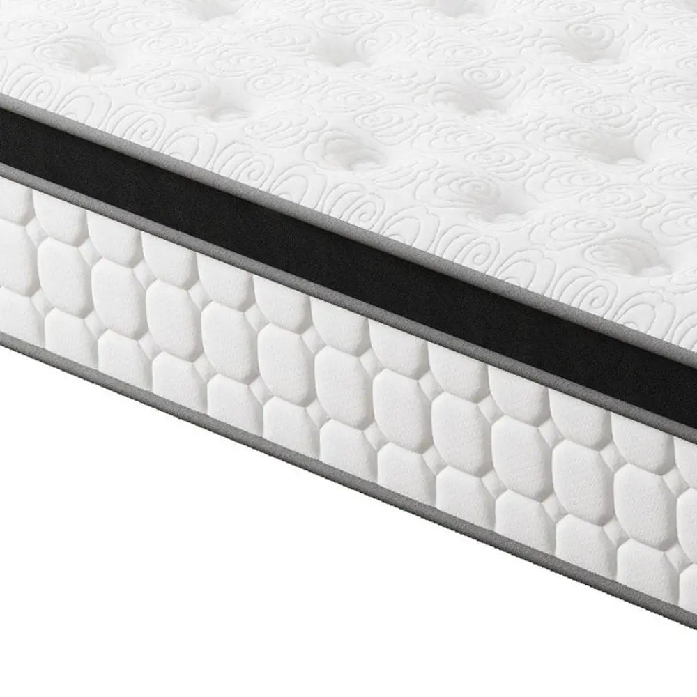12" King Gel Memory Foam Hybrid Mattress  Warm Home View