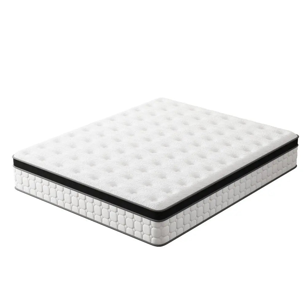 12" King Gel Memory Foam Hybrid Mattress  Warm Home View