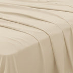 Set of Two Ivory Cotton Queen Pillowcases  Warm Home View