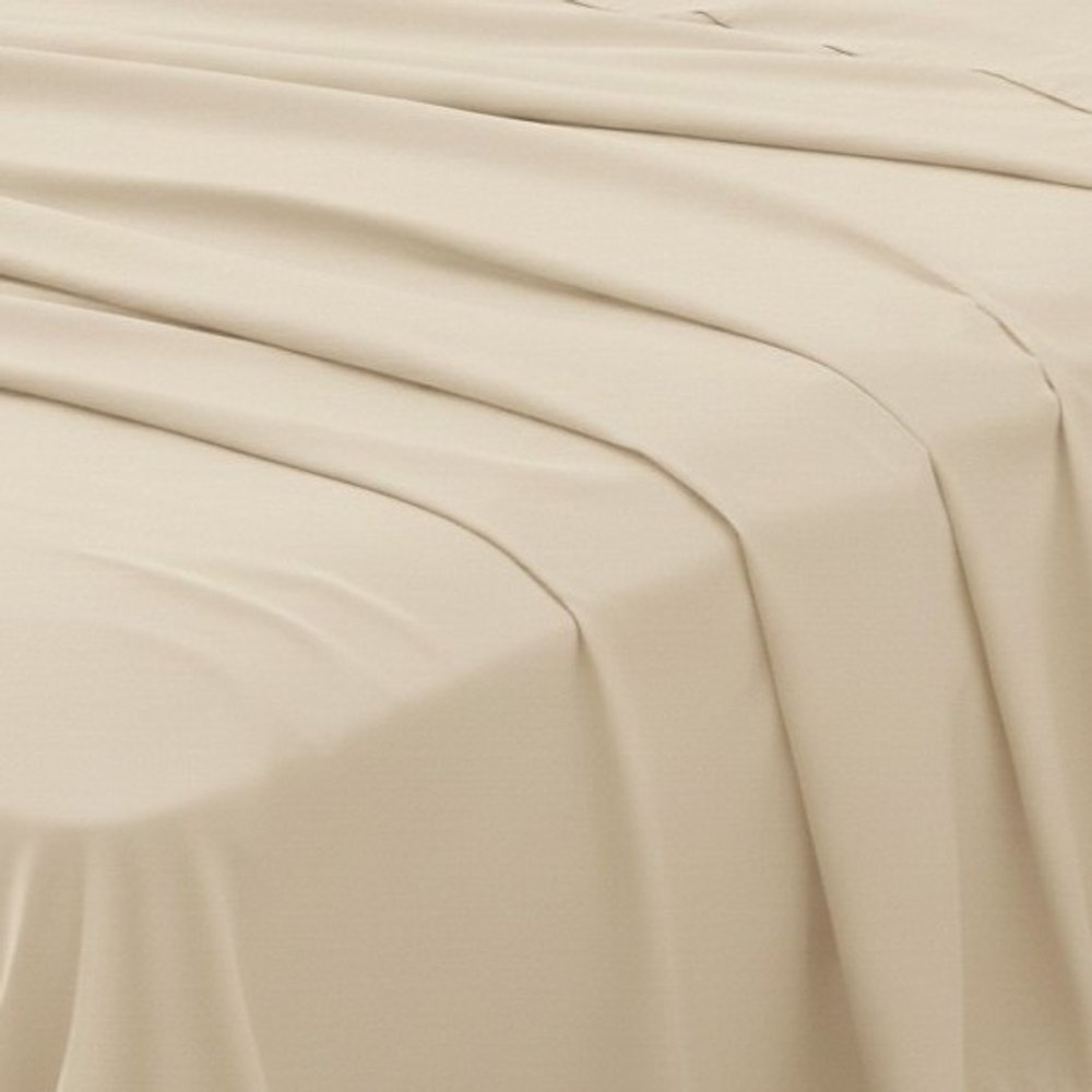 Set of Two Ivory Cotton Queen Pillowcases  Warm Home View