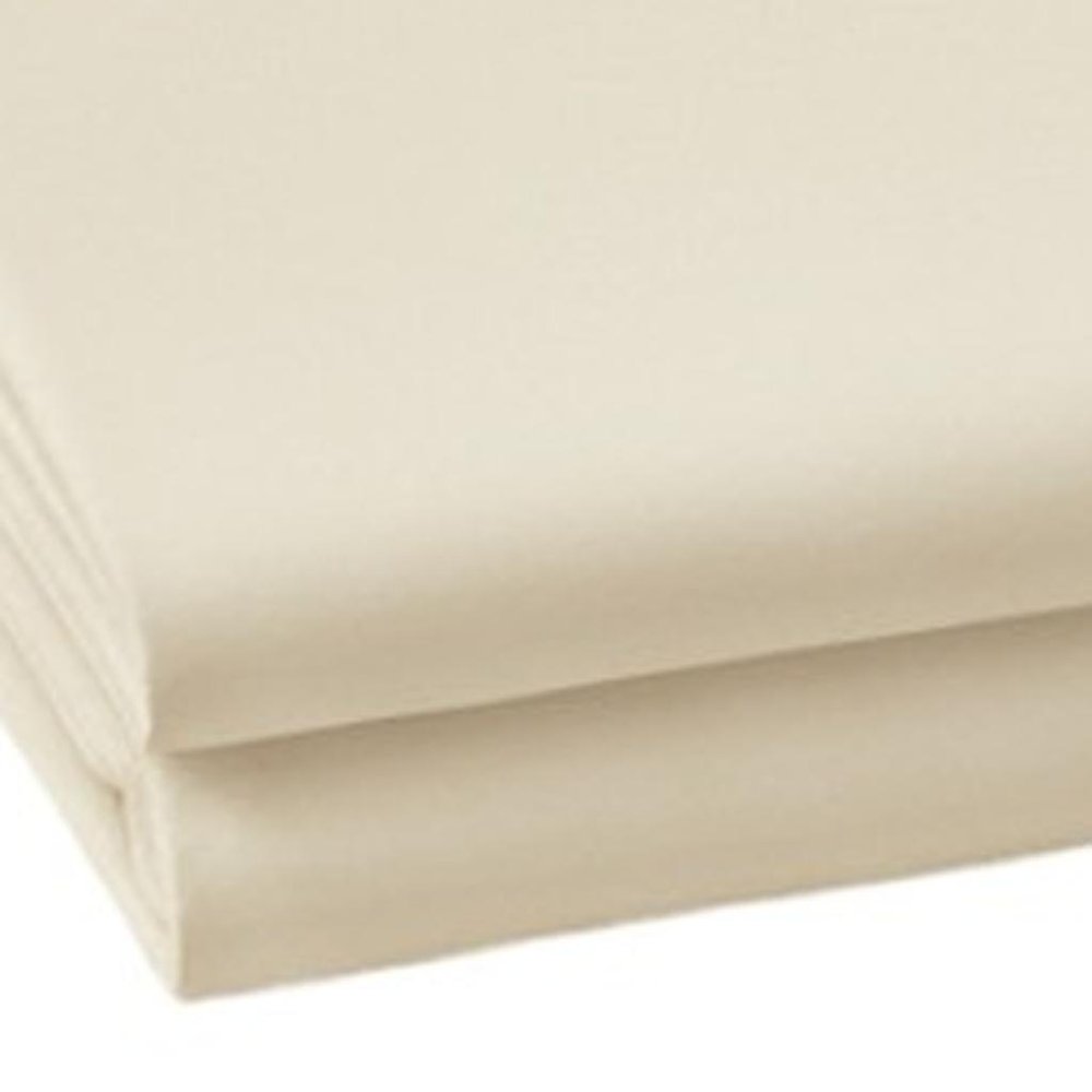 Set of Two Ivory Cotton Queen Pillowcases  Warm Home View