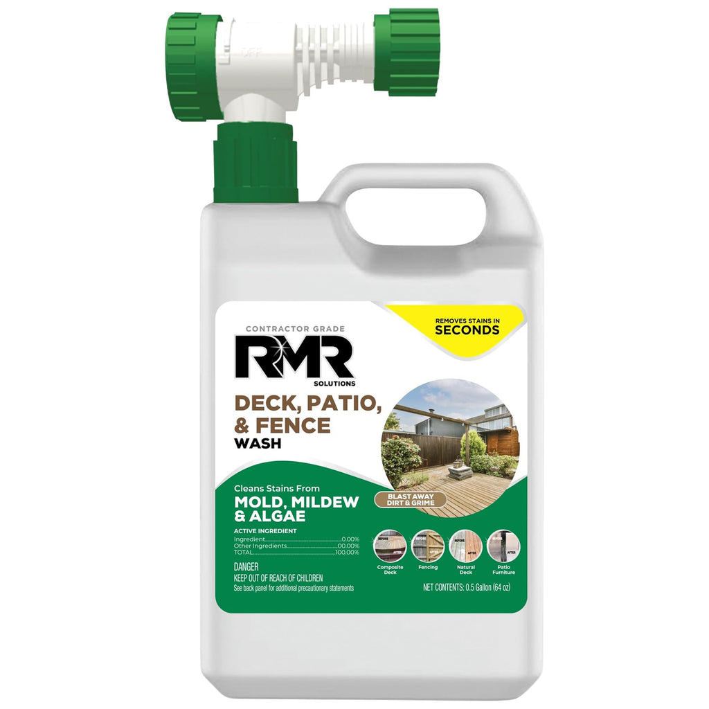 Outdoor Patio Fence Wash - Commercial Liquid, 1-Piece  Warm Home View