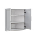 Set Of Four White Wood Corner Accent Cabinet With Two Doors  Warm Home View
