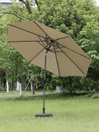 Outdoor Patio Umbrella with Tilting Center Pole - Polyester, 1-Piece  Warm Home View