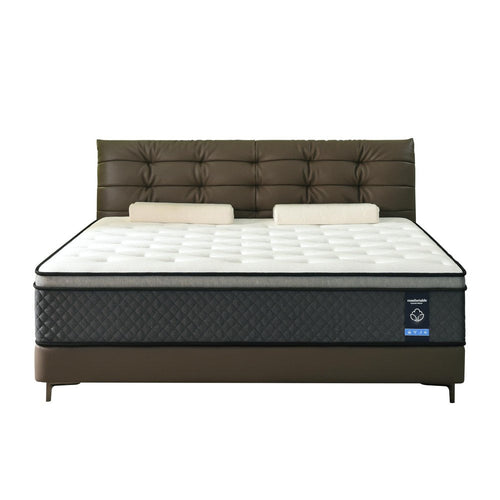 10" King Foam Medium Hybrid Mattress  Warm Home View