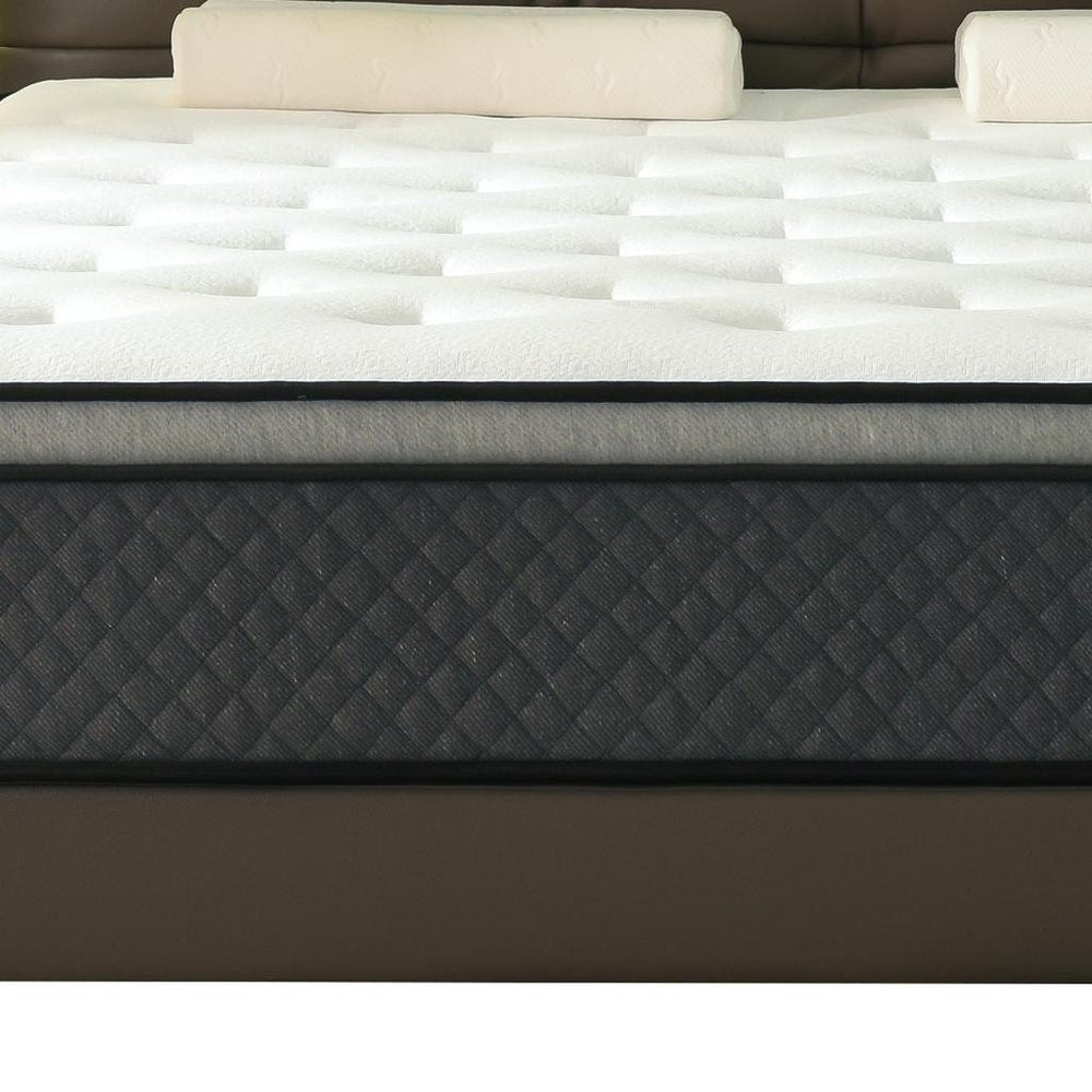 10" King Foam Medium Hybrid Mattress  Warm Home View