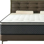10" King Foam Medium Hybrid Mattress  Warm Home View