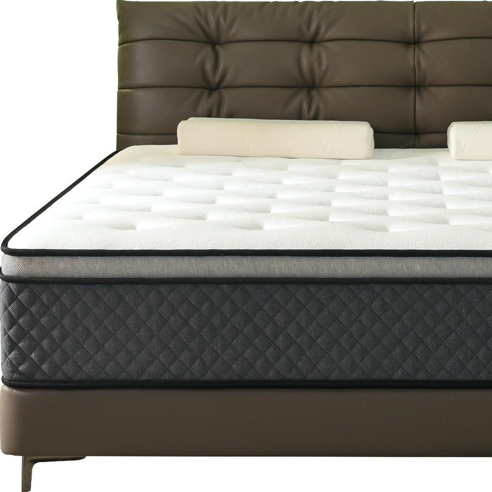 10" King Foam Medium Hybrid Mattress  Warm Home View