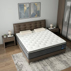 10" King Foam Medium Hybrid Mattress  Warm Home View