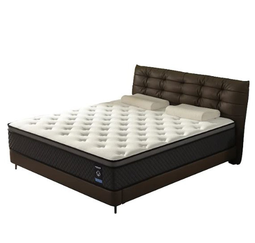 12" King Foam Medium Hybrid Mattress  Warm Home View