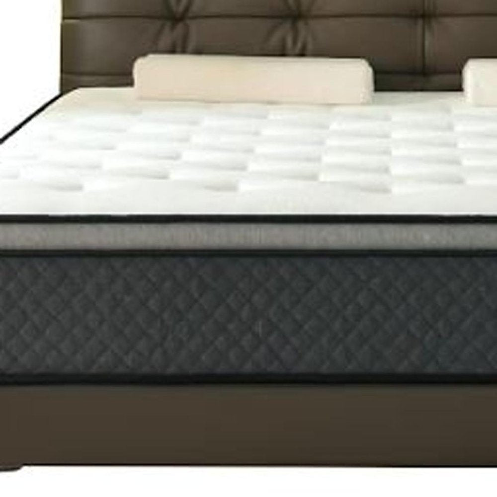 12" King Foam Medium Hybrid Mattress  Warm Home View