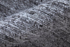 9' X 13' Gray And Ivory Handmade Indoor Outdoor Area Rug  Warm Home View