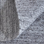 9' X 13' Gray And Ivory Handmade Indoor Outdoor Area Rug  Warm Home View