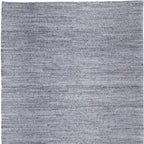 9' X 13' Gray And Ivory Handmade Indoor Outdoor Area Rug  Warm Home View