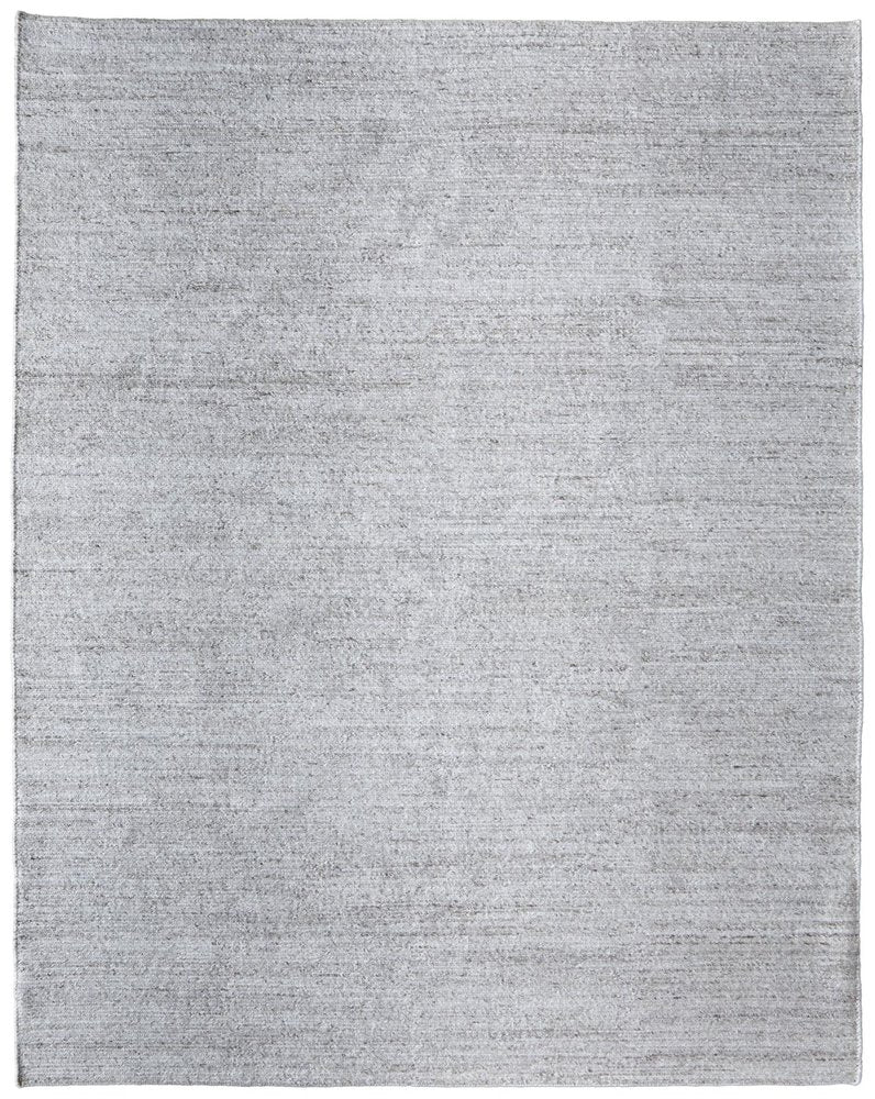 9' X 13' Silver Handmade Indoor Outdoor Area Rug  Warm Home View