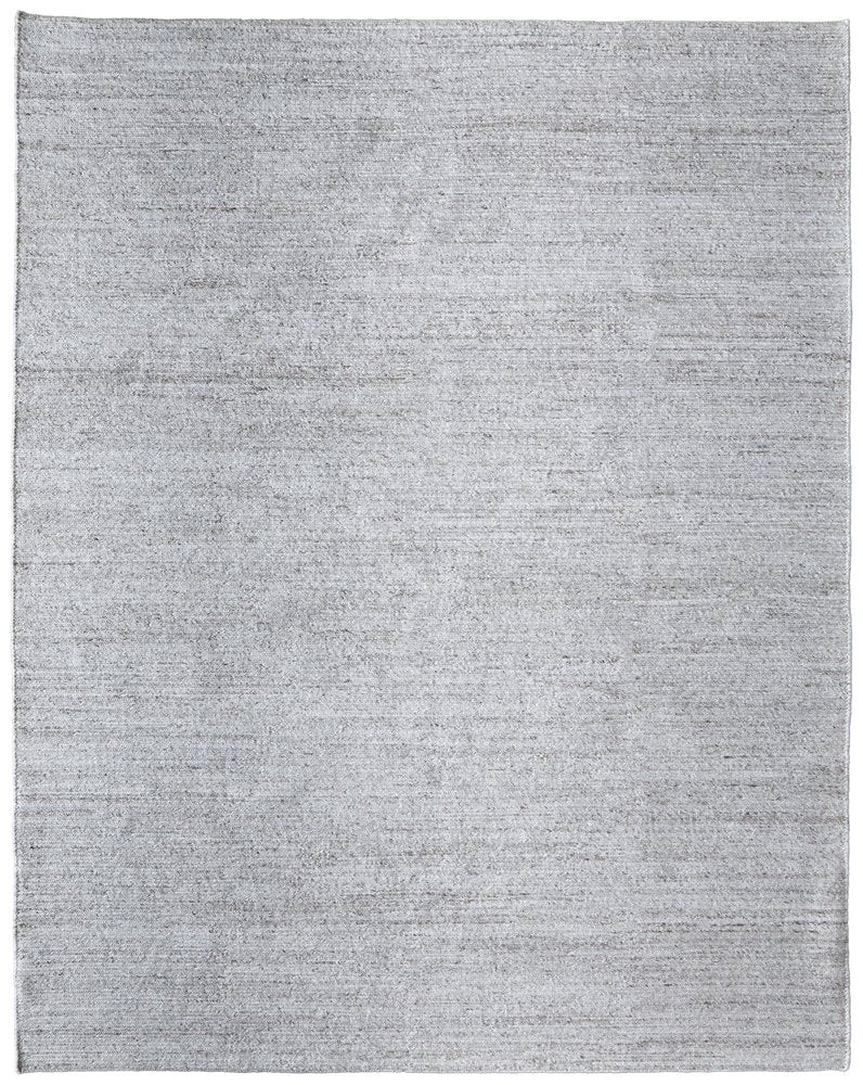 9' X 13' Silver Handmade Indoor Outdoor Area Rug  Warm Home View
