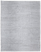 9' X 13' Silver Handmade Indoor Outdoor Area Rug  Warm Home View