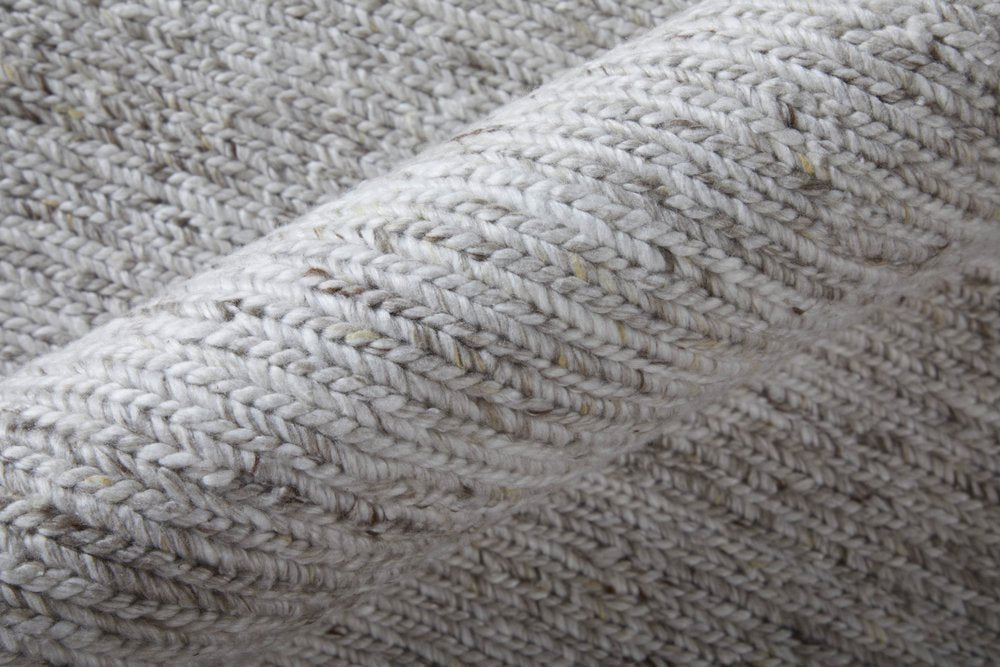 9' X 13' Silver Handmade Indoor Outdoor Area Rug  Warm Home View