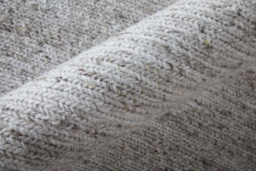 9' X 13' Silver Handmade Indoor Outdoor Area Rug  Warm Home View