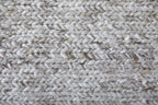 9' X 13' Silver Handmade Indoor Outdoor Area Rug  Warm Home View