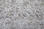 9' X 13' Silver Handmade Indoor Outdoor Area Rug  Warm Home View