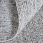 9' X 13' Silver Handmade Indoor Outdoor Area Rug  Warm Home View