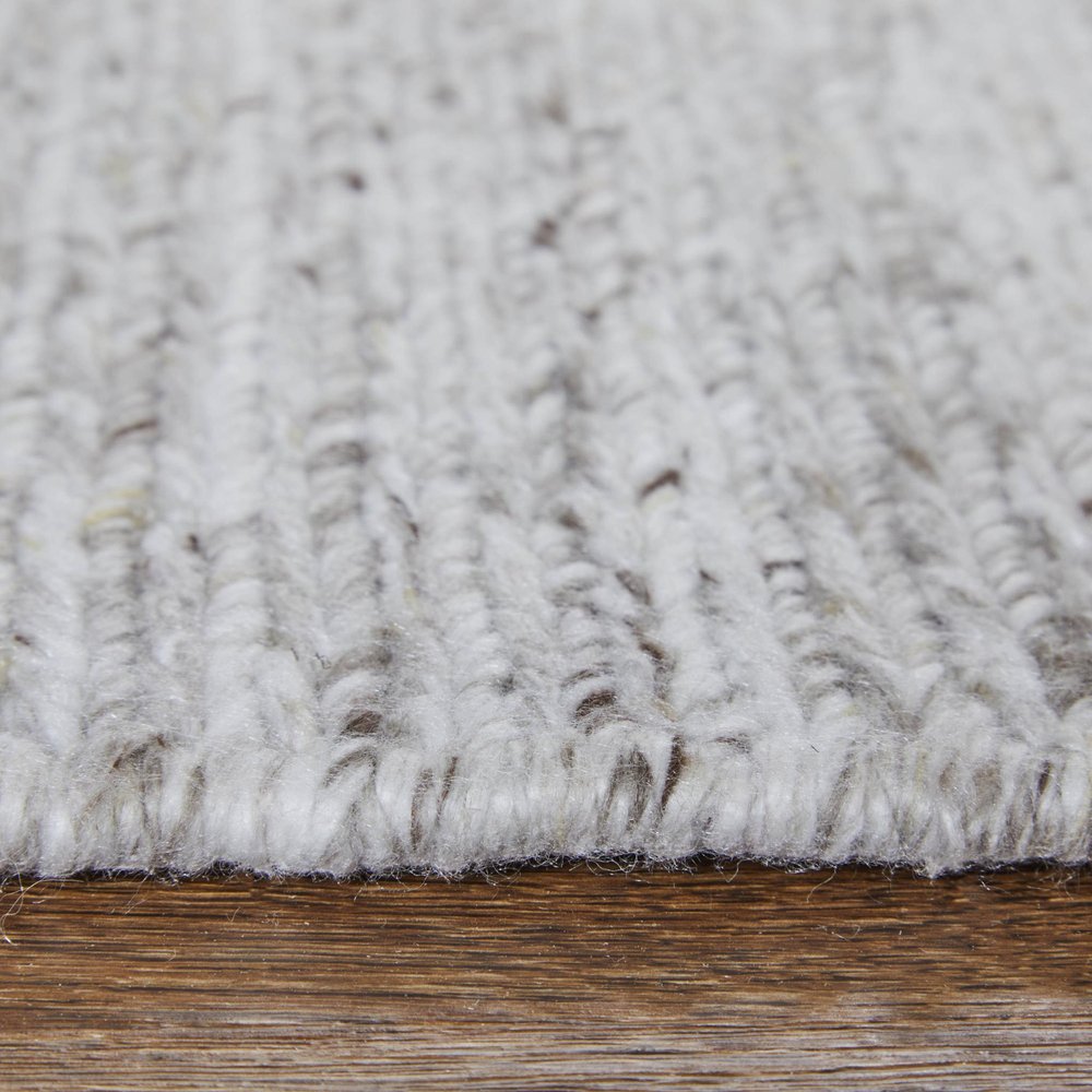 9' X 13' Silver Handmade Indoor Outdoor Area Rug  Warm Home View