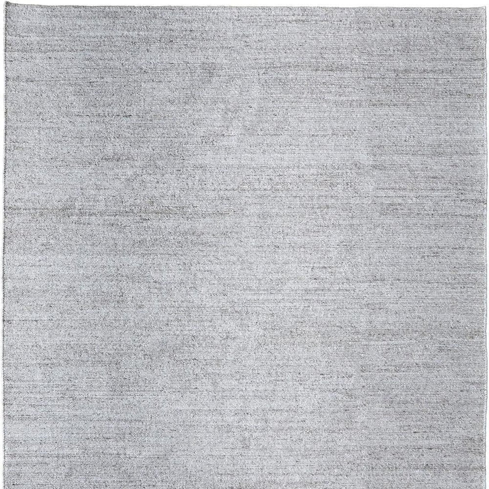 9' X 13' Silver Handmade Indoor Outdoor Area Rug  Warm Home View