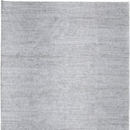 9' X 13' Silver Handmade Indoor Outdoor Area Rug  Warm Home View