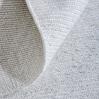 9' X 13' White Handmade Indoor Outdoor Area Rug  Warm Home View