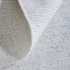9' X 13' White Handmade Indoor Outdoor Area Rug  Warm Home View