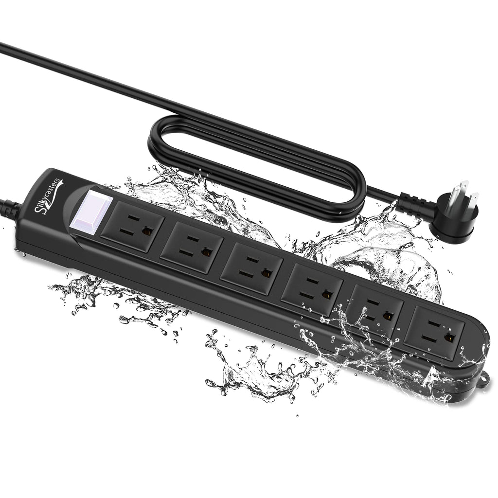 Weatherproof Outdoor Power Strip Surge Protector with Wall Mount - ABS Plastic, 1-Piece  Warm Home View