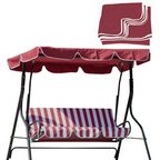 Patio Garden Swing Canopy Replacement - Polyester, 1-Pc  Warm Home View