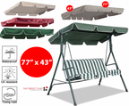 Patio Garden Swing Canopy Replacement - Polyester, 1-Pc  Warm Home View