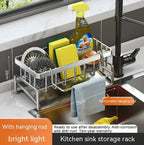 Multifunctional Kitchen Sink Organizer  Warm Home View