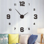 Modern Creative Quartz Wall Clock for Living Room  Warm Home View