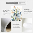 HD Watercolor Floral Botanical Canvas Wall Art Prints  Warm Home View