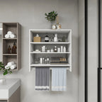 B1 Closet Organizer System: Wall Mounted Closet Organizers and Storage Walk in Closet System Closet Rack and Shelving Modern Closet Storage for Bedroom 31.49''W x 16.04''D x 31.49''H  Warm Home View