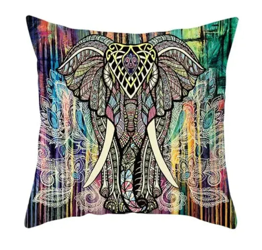 Soft Mandala Sofa Pillowcase  Warm Home View