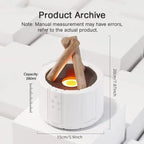 Simulated Flame Aroma Diffuser  Warm Home View