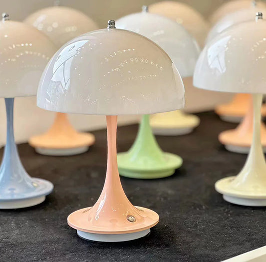Retro Nordic Mushroom Table Lamp