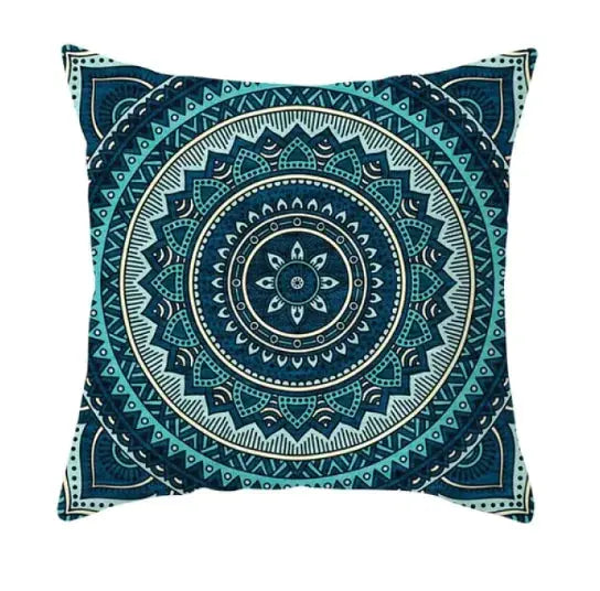 Soft Mandala Sofa Pillowcase  Warm Home View