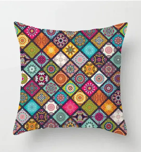 Soft Mandala Sofa Pillowcase  Warm Home View