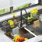 Multifunctional Kitchen Sink Organizer  Warm Home View