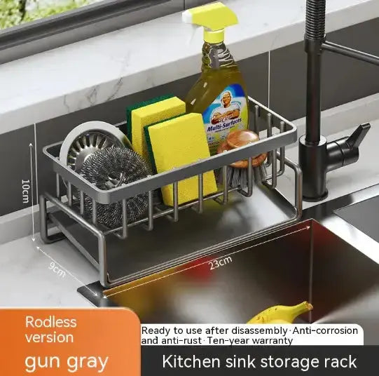 Multifunctional Kitchen Sink Organizer  Warm Home View
