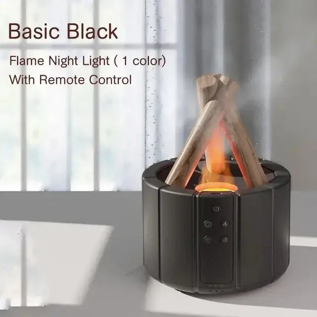 Simulated Flame Aroma Diffuser  Warm Home View