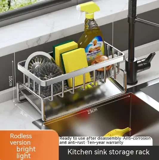 Multifunctional Kitchen Sink Organizer  Warm Home View